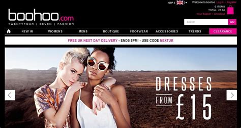 boohoo uk online.